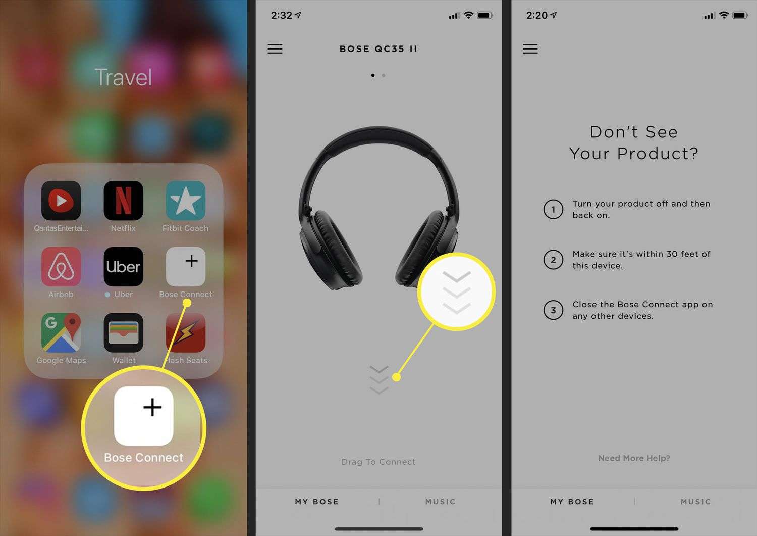 Desconfianza Simular alojamiento How to Connect Bose Headphones to iPhone