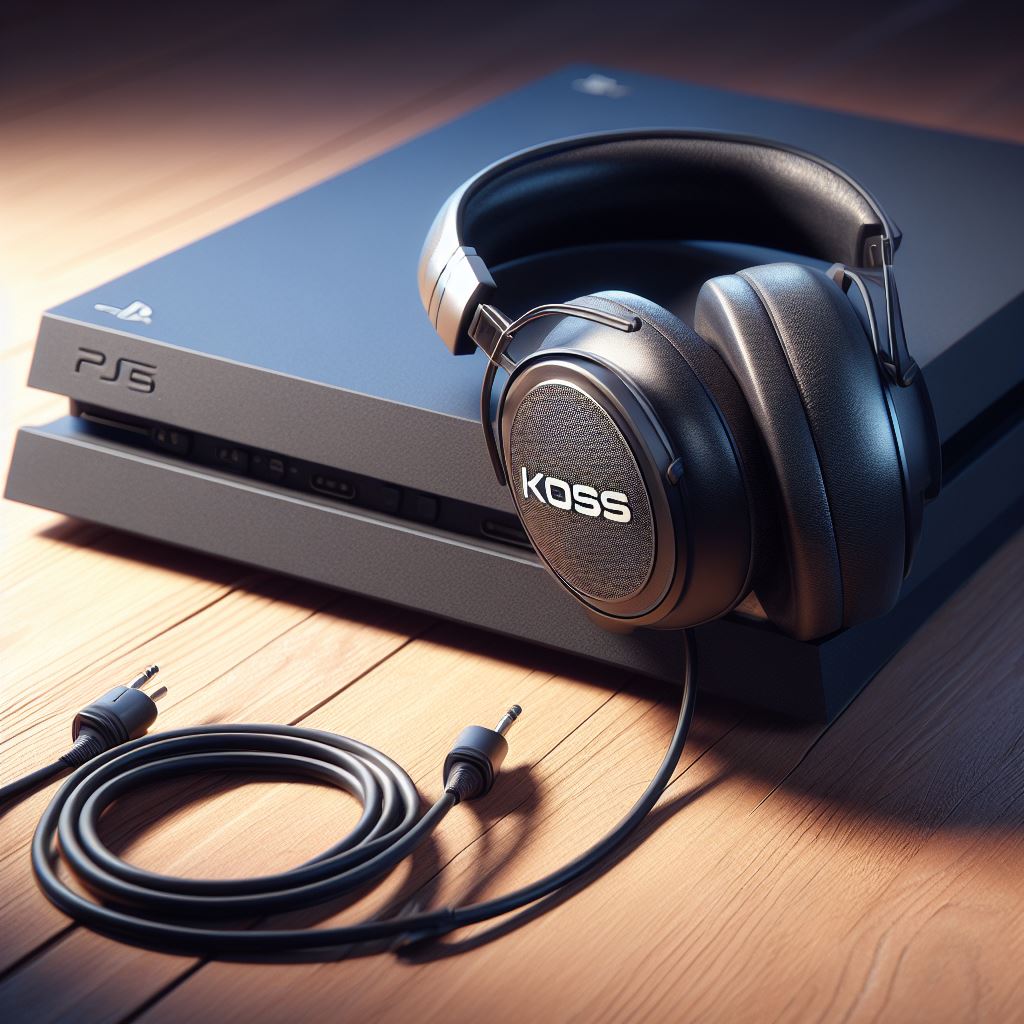 can i connect koss headphones to ps5?