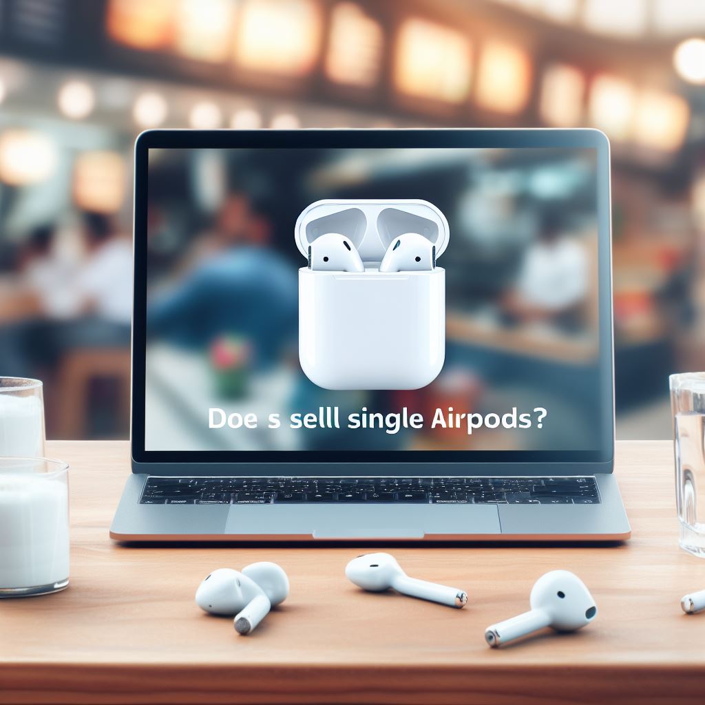 does apple sell single airpods?