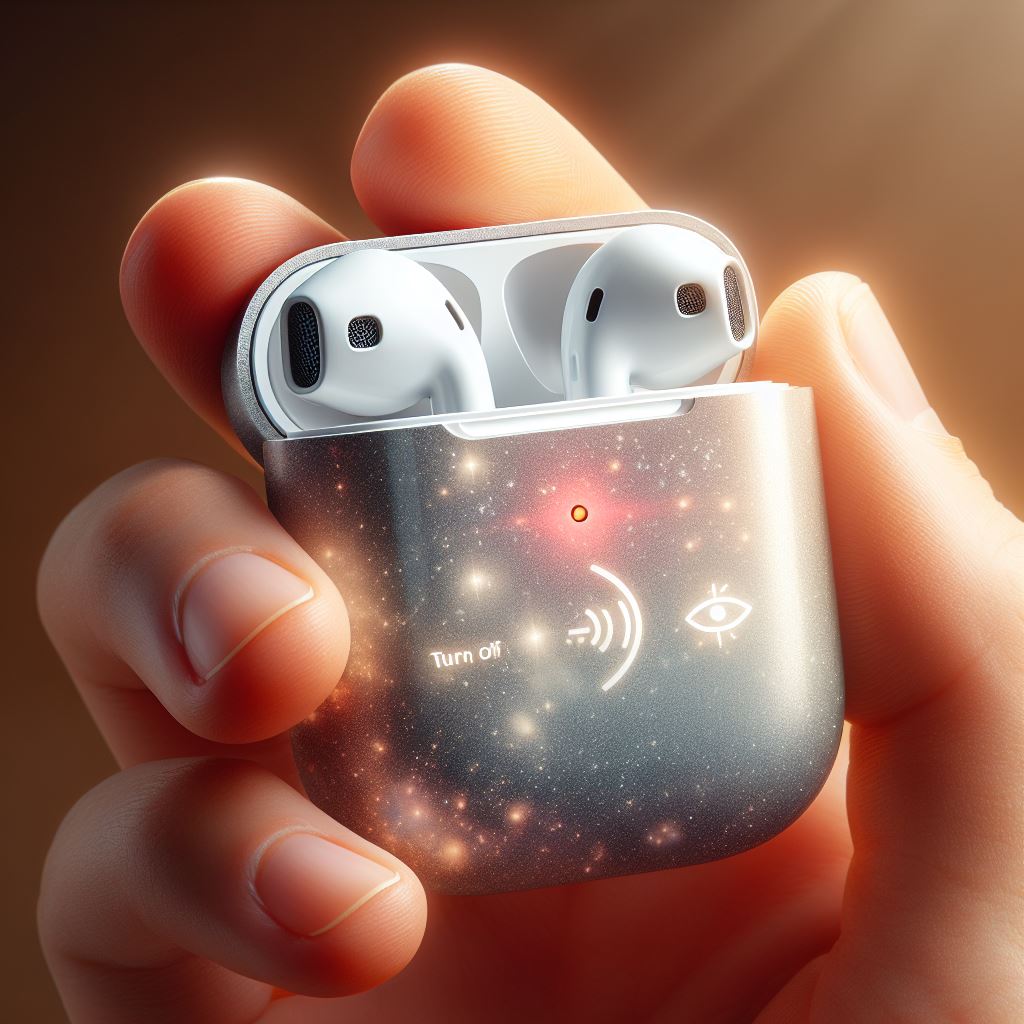 comment eteindre apple airpods max