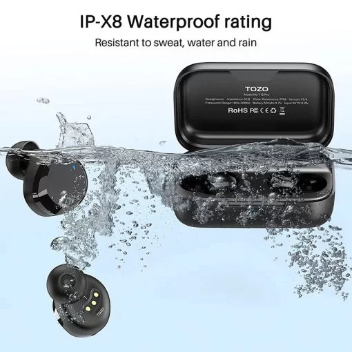 Are TOZO Earbuds Waterproof?